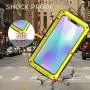 HATA iPhone 11 Metal Military Heavy Duty case, iPhone 11 Rugged Drop Tested Case with Built-in Screen Protector Kickstand Sturdy Full Body Cover (Yellow, iPhone 11) HATA iPhone 11 Metal Military Heavy Duty case, iPhone 11 Rugged Drop Tested Case with Built-in Screen Protector Kickstand Sturdy Full Body Cover (Yellow, iPhone 11)
