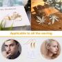 EuTengHao Earring Hooks 2000Pcs Earring Making Supplies Kit with Fish Earring Hooks Earring Backs Earrings Posts Open Jump Rings Earring Making Findings for Earring Repair Jewelry Making (6 Colors)