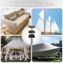 HOMEIDOL 150 Stainless Steel Marine Grade Canvas and Upholstery Boat Cover Snap Button Fastener Kit with 2Pcs Setting Tool (50 Sets) (Fastener Screw Snap Kit)