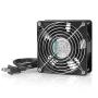 SOTOP IP55 Waterproof Metal Blades Axial Fan, 115V AC 120mm x 38mm High Speed, for DIY Cooling Ventilation Exhaust Projects SOTOP IP55 Waterproof Metal Blades Axial Fan, 115V AC 120mm x 38mm High Speed, for DIY Cooling Ventilation Exhaust Projects