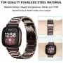 KOREDA Compatible with Fitbit Versa 3/Fitbit Sense Bands Sets for Women Men, Stainless Steel Metal Band + Mesh Loop Replacement Bracelet Wristband for Fitbit Versa 3/Sense Smartwatch (Mystic Bronze) KOREDA Compatible with Fitbit Versa 3/Fitbit Sense Bands Sets for Women Men, Stainless Steel Metal Band + Mesh Loop Replacement Bracelet Wristband for Fitbit Versa 3/Sense Smartwatch (Mystic Bronze)