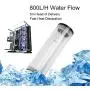 CPU Water Cooler System for PC,Cylinder Water Cooling Tank Heat Sink,50m Diameter & 160mm Long Computer Heat Dissipation Water Cooling Tank 800L/H Water Flow Mini DC Cooling Pump Liquid (160mm) CPU Water Cooler System for PC,Cylinder Water Cooling Tank Heat Sink,50m Diameter & 160mm Long Computer Heat Dissipation Water Cooling Tank 800L/H Water Flow Mini DC Cooling Pump Liquid (160mm)