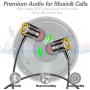Earphones,in-Ear Earbuds Headphones Wired Headphone Metal Noise Cancelling Stereo Heave Bass with Mic and Remote for Phones,Samsung Galaxy,MP3 Players and All 3.5mm Music Device