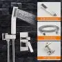 Cobbe Shower System,Shower Faucets Sets Complete,12 inches Rainfall Shower Head with Handheld, Shower Faucet Set for Bathroom Rough-in Valve Body and Trim Included Cobbe Shower System,Shower Faucets Sets Complete,12 inches Rainfall Shower Head with Handheld, Shower Faucet Set for Bathroom Rough-in Valve Body and Trim Included