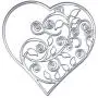 Whitelotous Cutting Dies Cut Dies Stencil Metal Template Mould for DIY Scrapbook Album Paper Card (Hollowout Heart) Whitelotous Cutting Dies Cut Dies Stencil Metal Template Mould for DIY Scrapbook Album Paper Card (Hollowout Heart)
