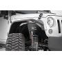 Rough Country Front Inner Fenders (fits) 2007-2018 Jeep Wrangler JK | Under Fender Armor | 1195