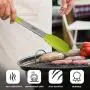 Kaluns Kitchen Tongs for Cooking, Non Stick Silicone Tip Stainless Steel Tongs, Set of Four 7,9, and 12 Inch Tong Plus Silicone Spatula Non-stick, Heat Resistant Serving Utensils Kaluns Kitchen Tongs for Cooking, Non Stick Silicone Tip Stainless Steel Tongs, Set of Four 7,9, and 12 Inch Tong Plus Silicone Spatula Non-stick, Heat Resistant Serving Utensils