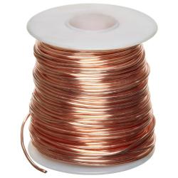 Small Parts-UAV12 Bare Copper Wire, Bright, 12 AWG, 0.08'' Diameter, 250 Length (Pack of 1)