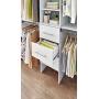 ClosetMaid SuiteSymphony Starter Tower Kit, 16'', Pure White