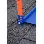 Snow Roof Rake by Avalanche! Original 500 with Slide Material: Easy Heavy Snow Removal for Standard Asphalt Shingled Roofs to Prevent Ice Dams and Damage. 17 Inch Wide, 16 Feet Long, 1.5 Inch Wheels