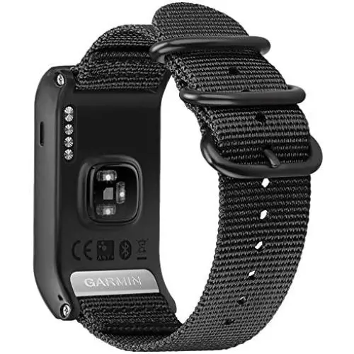 Fintie Band Compatible with Garmin VIVOACTIVE HR, Soft Nylon Sport Straps Adjustable Replacement Watch Bands with Metal Buckle Wristband Compatible Garmin Vivoactive HR Sports GPS Smart Watch, Black Fintie Band Compatible with Garmin VIVOACTIVE HR, Soft Nylon Sport Straps Adjustable Replacement Watch Bands with Metal Buckle Wristband Compatible Garmin Vivoactive HR Sports GPS Smart Watch, Black