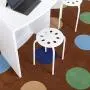 Norwood Commercial Furniture White Stacking Stool Set - Stackable Nesting Stools/Chairs for Kids and Adults - Flexible Seating for Home, Office, Classrooms - Plastic/Metal 17.75'' (Pack of 5) Norwood Commercial Furniture White Stacking Stool Set - Stackable Nesting Stools/Chairs for Kids and Adults - Flexible Seating for Home, Office, Classrooms - Plastic/Metal 17.75'' (Pack of 5)