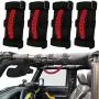 Roll Bar Paracord Grab Handles Grip Handle for Jeep Wrangler YJ TJ JK JL JLU JT Sports Sahara Gladiator Freedom Rubicon X & Unlimited 1987-2020 Roll Bar Paracord Grab Handles Grip Handle for Jeep Wrangler YJ TJ JK JL JLU JT Sports Sahara Gladiator Freedom Rubicon X & Unlimited 1987-2020
