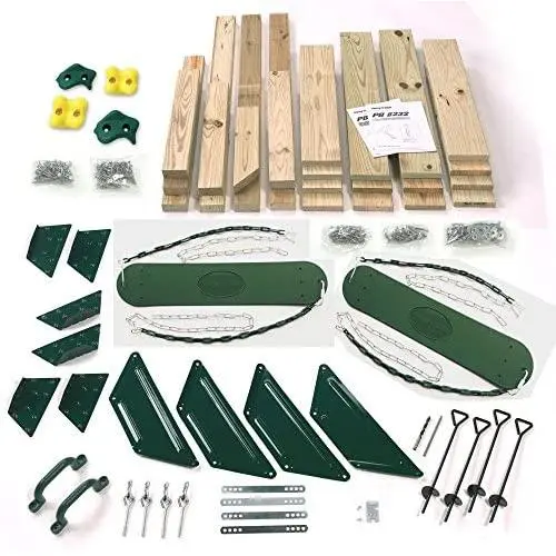 Pine Bluff Backyard Play-Set Kit (4x4 Lumber and Slide not Included) Pine Bluff Backyard Play-Set Kit (4x4 Lumber and Slide not Included)