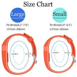 KingAcc Compatible Replacement Bands for Fitbit Charge HR, Soft Silicone Band with Metal Buckle Fitness Wristband Sport Strap Women Men Samll Large
