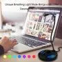 USB PC Microphone, Computer Recording Condenser Cardioid Mic with Mute Button & LED Indicator for Laptop, Mac, PS4 - Voice Recording, Podcasting, Skype, YouTube, Games, Streaming (JV603-Black)