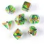 GAMELAND Metal Dice Set - 7-Piece Polyhedral Dice Set for Role Playing Game Dungeons and Dragons D&D GAMELAND Metal Dice Set - 7-Piece Polyhedral Dice Set for Role Playing Game Dungeons and Dragons D&D