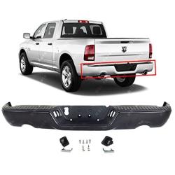 MBI AUTO - Primered Steel, Rear Bumper Assembly for 2009-2018 Dodge RAM 1500 Pickup 09-18, CH1103123