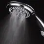 Dream Spa 1459 9-Setting High-Power Ultra-Luxury Handheld Shower Head with Patented ON/OFF Pause Switch and 5-7 foot Stretchable Stainless Steel Hose (Premium Chrome) Use as overhead or handshower Dream Spa 1459 9-Setting High-Power Ultra-Luxury Handheld Shower Head with Patented ON/OFF Pause Switch and 5-7 foot Stretchable Stainless Steel Hose (Premium Chrome) Use as overhead or handshower