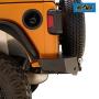 EAG Full Width Rear Bumper with Parking Sensor Mount Bracket and D-Ring Fit for 18-21 Wrangler JL