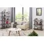 Homissue 5-Tier Bookcase, Vintage Industrial Wood and Metal Bookshelves for Home and Office Organizer, Retro Brown Homissue 5-Tier Bookcase, Vintage Industrial Wood and Metal Bookshelves for Home and Office Organizer, Retro Brown