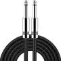Guitar Cable 10 ft New bee Electric Instrument Cable Bass AMP Cord 1/4 Straight to Straight for Electric Guitar, Bass Guitar, Electric Mandolin, Pro Audio, Black Guitar Cable 10 ft New bee Electric Instrument Cable Bass AMP Cord 1/4 Straight to Straight for Electric Guitar, Bass Guitar, Electric Mandolin, Pro Audio, Black