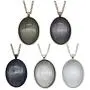 Julie Wang 10 Sets Mixed Oval Pendant Tray Bezel Blank Kit with Glass Cabochon and Chain for Jewelry Making Necklace 40x30mm Julie Wang 10 Sets Mixed Oval Pendant Tray Bezel Blank Kit with Glass Cabochon and Chain for Jewelry Making Necklace 40x30mm