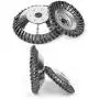 LEEWENYAN Knot Wire Wheel, 8 inch Rotary Weed Brush Steel Wire Wheel Brush Trimmer Head Universal Metal Brushcutter Attachment 25.4mm x 200mm LEEWENYAN Knot Wire Wheel, 8 inch Rotary Weed Brush Steel Wire Wheel Brush Trimmer Head Universal Metal Brushcutter Attachment 25.4mm x 200mm