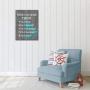 Visual Art Decor Inspirational Before You Speak Think Sign Canvas Prints Wall Art Framed and Stretched Motivational Quotes for Classroom Home Office Bedroom Living Room Decoration (02 Grey, 24x32)