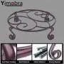 Yimobra 2 Pack Plant Stand for Flower Pot Heavy Duty Potted Holder Indoor Outdoor Metal Rustproof Iron Garden Container Round Supports Rack for Planter Bronze, Brown,11.8 Inches Yimobra 2 Pack Plant Stand for Flower Pot Heavy Duty Potted Holder Indoor Outdoor Metal Rustproof Iron Garden Container Round Supports Rack for Planter Bronze, Brown,11.8 Inches