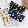 SUBANG 6 Pieces Pencil Case Pencil Bag Canvas Pencil Case Makeup Bag Cosmetic Bag