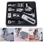 lorelo 11 Pieces Presser Feet Sewing Machine Presser Foot Sewing Machine Kit Household DIY Spare Parts Accessories for Sewing Machine lorelo 11 Pieces Presser Feet Sewing Machine Presser Foot Sewing Machine Kit Household DIY Spare Parts Accessories for Sewing Machine