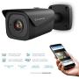 Amcrest UltraHD 4K (8MP) Outdoor Bullet POE IP Camera, 3840x2160, 131ft NightVision, 2.8mm Lens, IP67 Weatherproof, MicroSD Recording, Black (IP8M-2496EB)