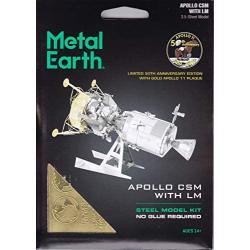 Fascinations Metal Earth Apollo CSM with LM 3D Metal Model Kit