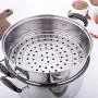 Beeiee Steaming Cookware, Steamer Pot, Multi-layer Boiler, 10Qt 11 Inch Stainless Steel Steamer, work with Gas, Electric, Grill Stove Top, Dishwasher Safe Beeiee Steaming Cookware, Steamer Pot, Multi-layer Boiler, 10Qt 11 Inch Stainless Steel Steamer, work with Gas, Electric, Grill Stove Top, Dishwasher Safe