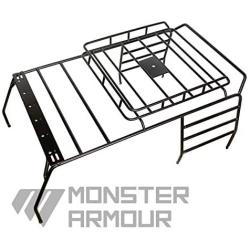 Fully Metal Scale RC Crawler Roof Rack for 1/10 Axial SCX10 II Jeep Wrangler Body