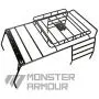 Fully Metal Scale RC Crawler Roof Rack for 1/10 Axial SCX10 II Jeep Wrangler Body Fully Metal Scale RC Crawler Roof Rack for 1/10 Axial SCX10 II Jeep Wrangler Body