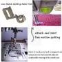 Windman Low Shank Open Toe Ruler Foot Free Motion Darning Foot Quilting Ruler Foot for Frame Free Motion Quilting and Embroidery for Most Low Shank Brother Singer Janome Kenmore Sewing Machine Use Windman Low Shank Open Toe Ruler Foot Free Motion Darning Foot Quilting Ruler Foot for Frame Free Motion Quilting and Embroidery for Most Low Shank Brother Singer Janome Kenmore Sewing Machine Use