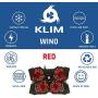 KLIM Wind Laptop Cooling Pad - Support 11 to 19 Inches Laptops, PS4 - [ 4 Fans ] - Light, Quiet Rapid Cooling Action - Ergonomic Ventilated Support - Gamer USB Slim Portable Gaming Stand - Black