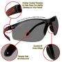 Tinted Safety Glasses Eye Protection - Comfort Eyewear Sunglasses with our SuperLite and SuperClear Tinted Lens Technology