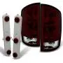 For Dodge Ram 1500 | 2500 |3500 Pickup Truck Dark Red Tail Lights Replacement With Circuit Board Pair