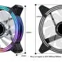 EZDIY-FAB 120mm PWM Blue LED Fan, Dual-Frame LED Case Fan for PC Cases, High Airflow Quiet,CPU Coolers, and Radiators,4-Pin-3-Pack EZDIY-FAB 120mm PWM Blue LED Fan, Dual-Frame LED Case Fan for PC Cases, High Airflow Quiet,CPU Coolers, and Radiators,4-Pin-3-Pack