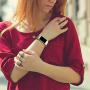 iGK Replacement Bands Compatible for Fitbit Charge 2, Stainless Steel Metal Bracelet with Unique Magnet Clasp