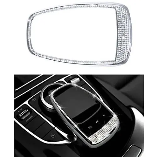 1797 Compatible Touchpad Cap for Mercedes Benz Accessories Parts Bling COMAND Screen Covers Decals Sticker Interior Decorations W205 S205 W213 S213 X253 C253 C E GLC Class AMG Women Men Crystal Silver 1797 Compatible Touchpad Cap for Mercedes Benz Accessories Parts Bling COMAND Screen Covers Decals Sticker Interior Decorations W205 S205 W213 S213 X253 C253 C E GLC Class AMG Women Men Crystal Silver