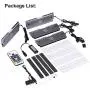 DS RGB RAM Shell Memory Glowing Heatsink for Computer, LED Cooling Vest Fin Heat Sink with Controller for DDR3 DDR4 (4 Pack, M Series) DS RGB RAM Shell Memory Glowing Heatsink for Computer, LED Cooling Vest Fin Heat Sink with Controller for DDR3 DDR4 (4 Pack, M Series)