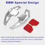 ///M Aluminum Metal Paddle Shift Steering Wheel Shifter Extension For BMW 1 2 3 4 5 6 7 series X1 X2 X3 X4 X5 X6 Z4,F10 F20 GT F22 F23 F30 F31 F34 F32 F15 F16 F25 F26 F48 F39 (Silver) ///M Aluminum Metal Paddle Shift Steering Wheel Shifter Extension For BMW 1 2 3 4 5 6 7 series X1 X2 X3 X4 X5 X6 Z4,F10 F20 GT F22 F23 F30 F31 F34 F32 F15 F16 F25 F26 F48 F39 (Silver)
