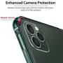 ESR Bumper Case Compatible for iPhone 11 Pro Max, Metal Frame Armor with Soft Inner Bumper [Zero Signal Interference] [Raised Edge Protection] for iPhone 11 Pro Max 6.5''(2019), Dark Green