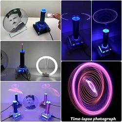 Joytech Music Tesla Coil Acrylic Base Shell Arc Plasma Loudspeaker Wireless Transmission Experiment Desktop Toy Model (YS01)