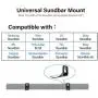 Universal Sound Bar Brackets Wall Mount Floating Shelf for Samsung, Sony, LG, JBL, Polk Audio, Vizio, Roku, Bose, TCL Soundbar L Bracket Wall Mounts Universal Sound Bar Brackets Wall Mount Floating Shelf for Samsung, Sony, LG, JBL, Polk Audio, Vizio, Roku, Bose, TCL Soundbar L Bracket Wall Mounts