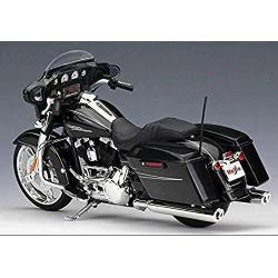 Maisto 2015 Harley Davidson Street Glide Motorcycle 1/12 Scale Pre-Built Model Black